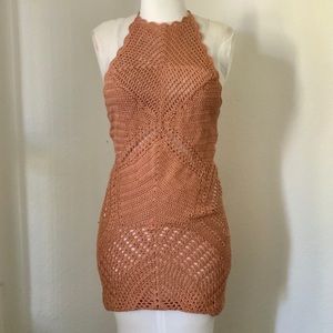 Crochet Forever 21 top or really short mini dress